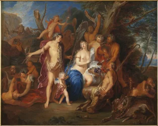 Baco y Ariadna, 1710-20